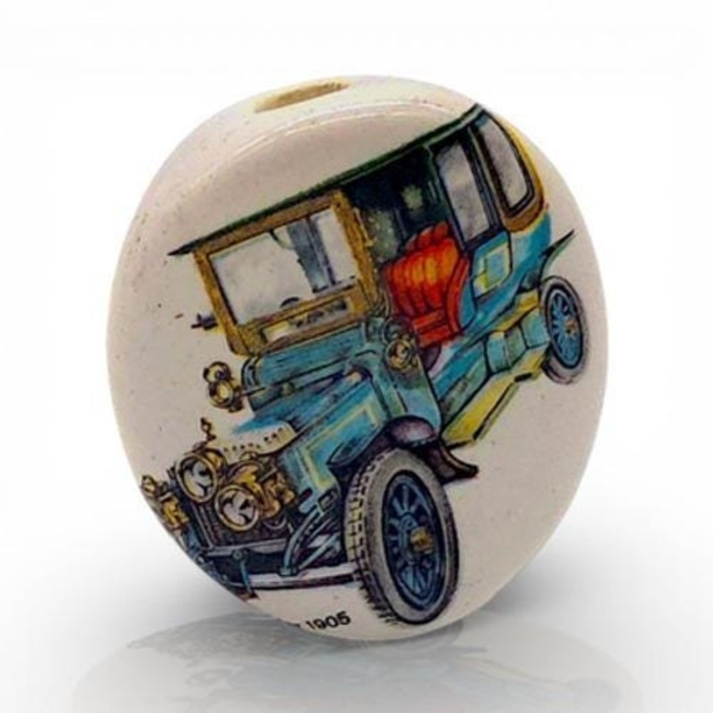 Vintage 70's NIKI Ceramic Smoke Stone - Daimler 1905